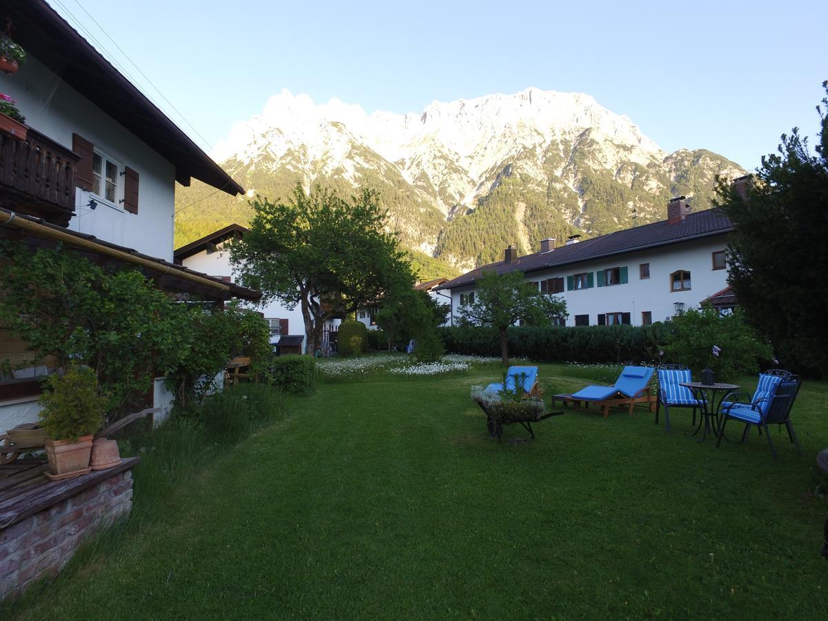 Ferienwohnung Woernerblick Mittenwald Dış mekan fotoğraf