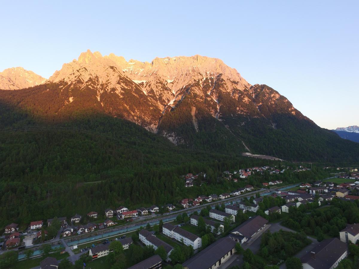 Ferienwohnung Woernerblick Mittenwald Dış mekan fotoğraf